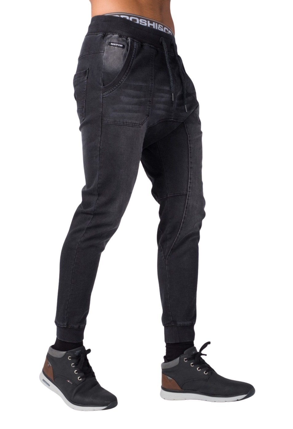 Pant jogging baggy denim bolsillos 3