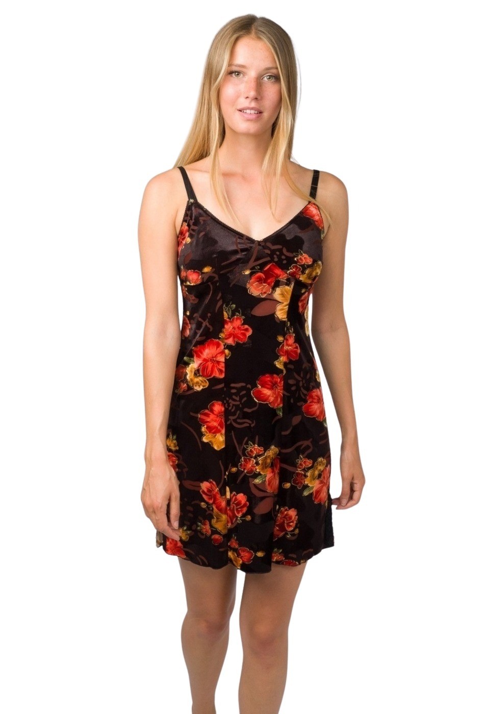 Vestido tirantes estampado floral color Multicolor para Mujer