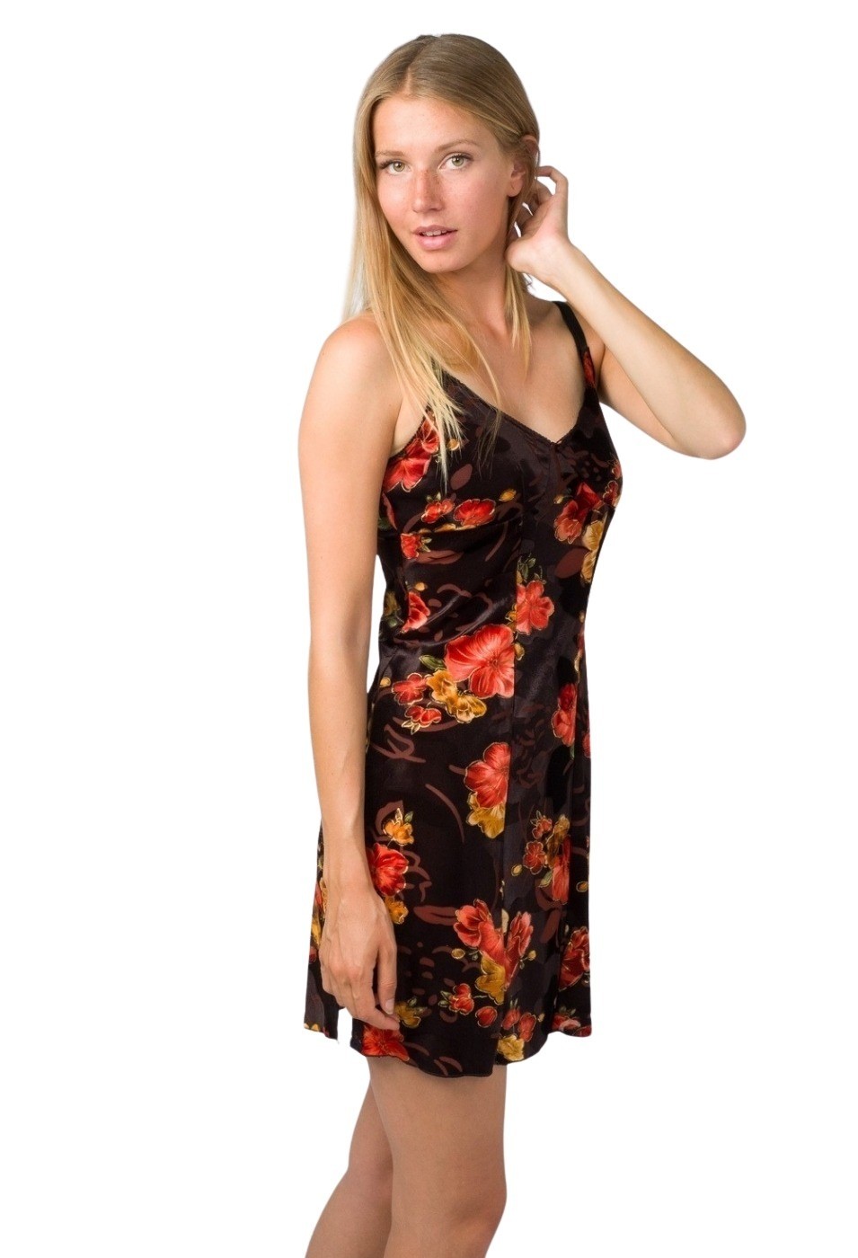 Vestido tirantes estampado floral color Multicolor para Mujer 4