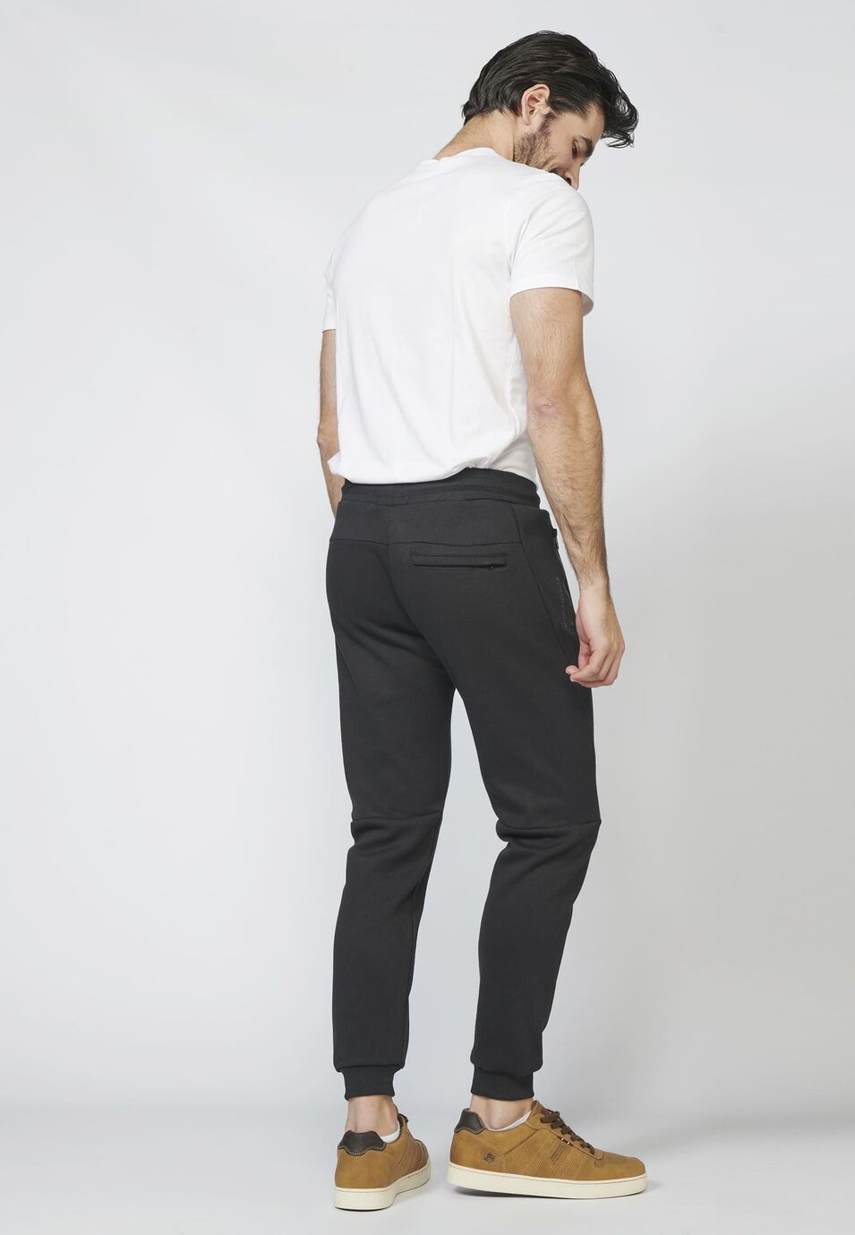 Pantalon jogger pique 4